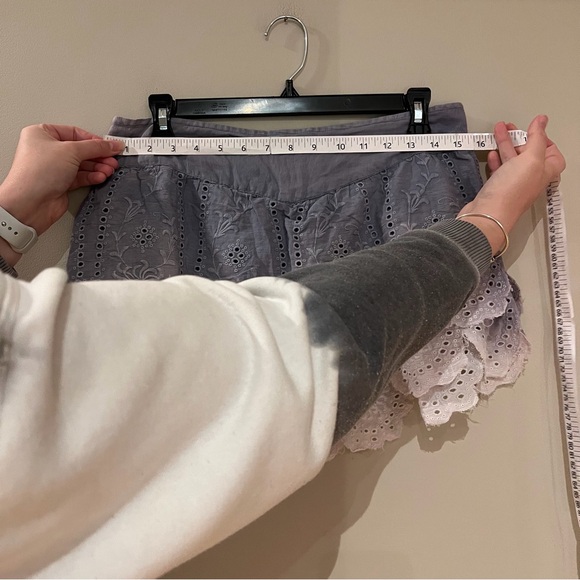 Free People Eyelet Ombré Shorts - Picture 4 of 6